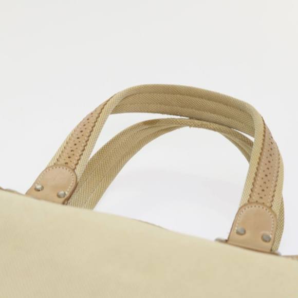 BURBERRY Blue Label Tote Bag Canvas Beige Auth cl708 - Picture 9 of 16